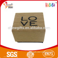 LOVE stamps wooden